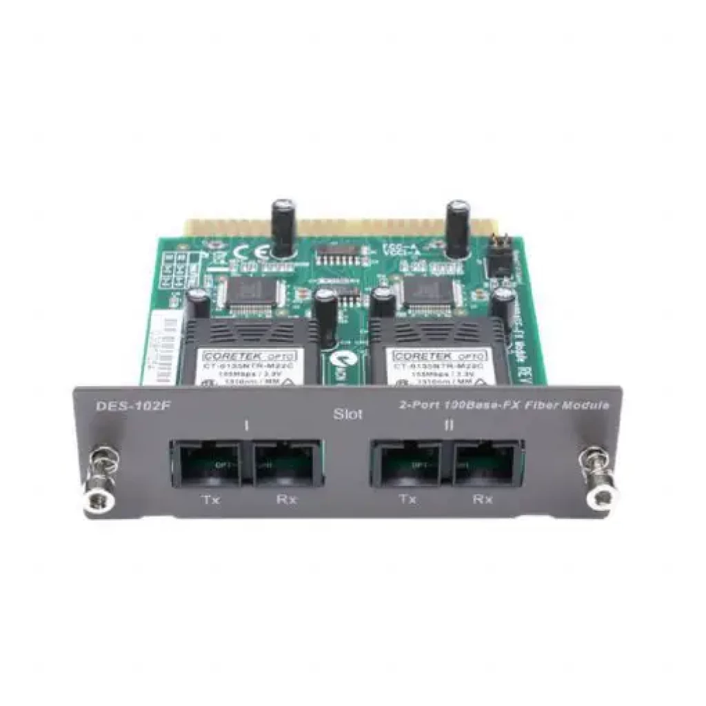 مبدل فیبر نوری دی لینک DES-102F